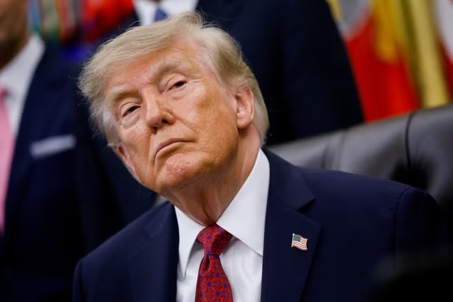 U.S. President Donald Trump played down a report alleging that Iranian forces obtained satellite imagery from Chinese entities before an attack that killed American troops. (Photo provided)
