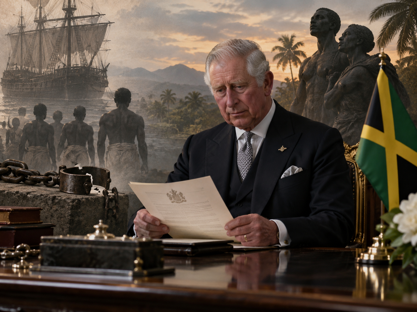 Jamaica Takes Historic Reparations Petition to King Charles III